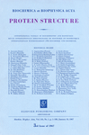 Go to journal home page - Biochimica et Biophysica Acta (BBA) - Protein Structure
